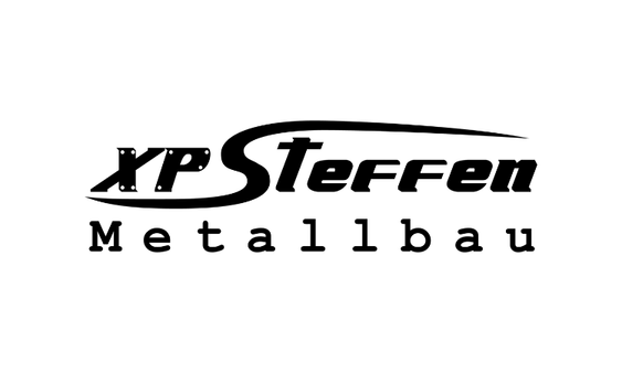 Logo mit den Worten XP Steffen Metallbau